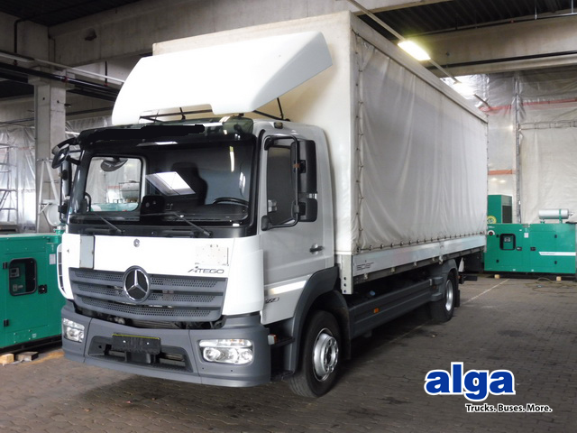 MERCEDES-BENZ 1223 Atego  platform with tarpaulin, frame / loading platform