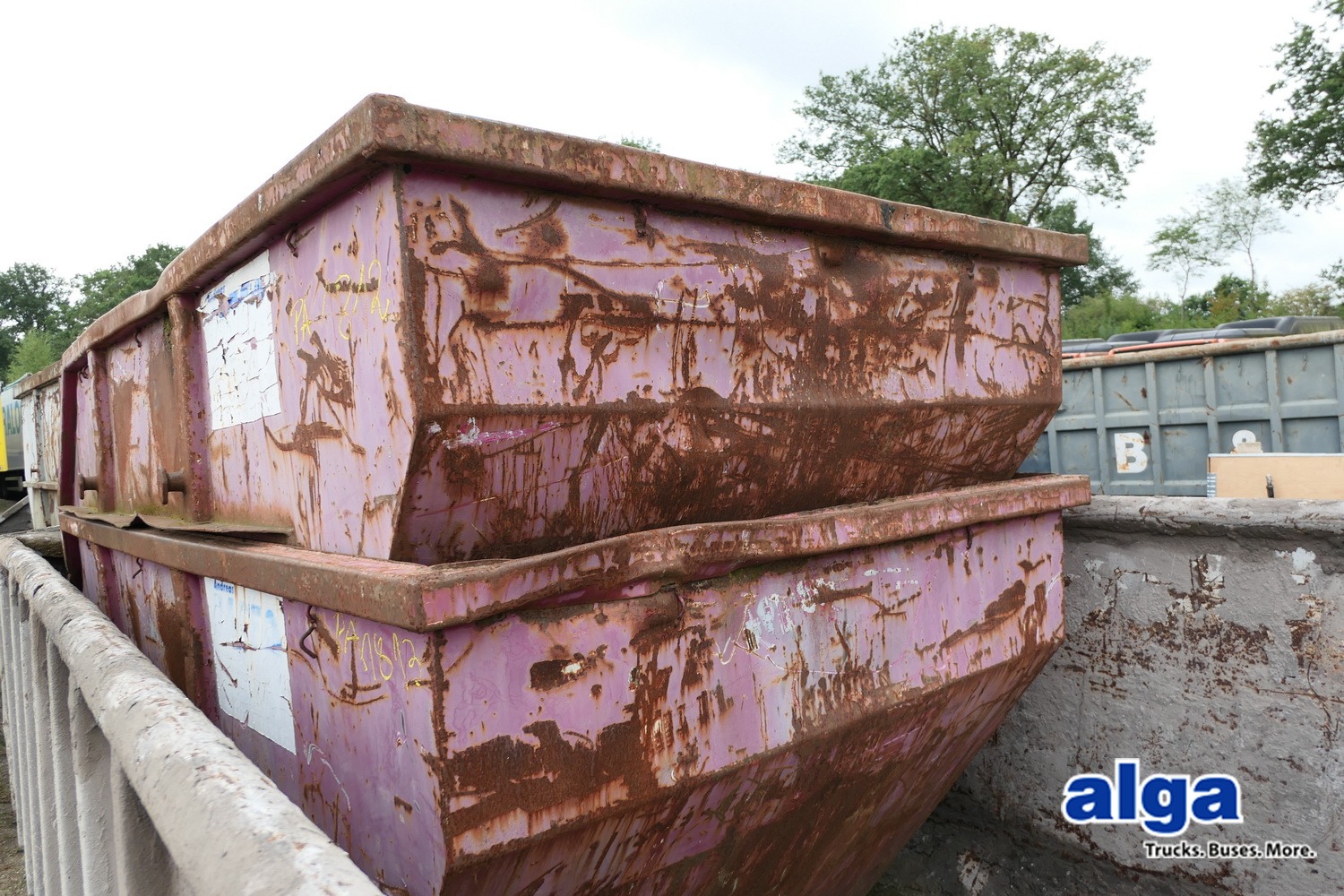 GERBRACHT GMBH Container 7 m³  Absetzmulde
