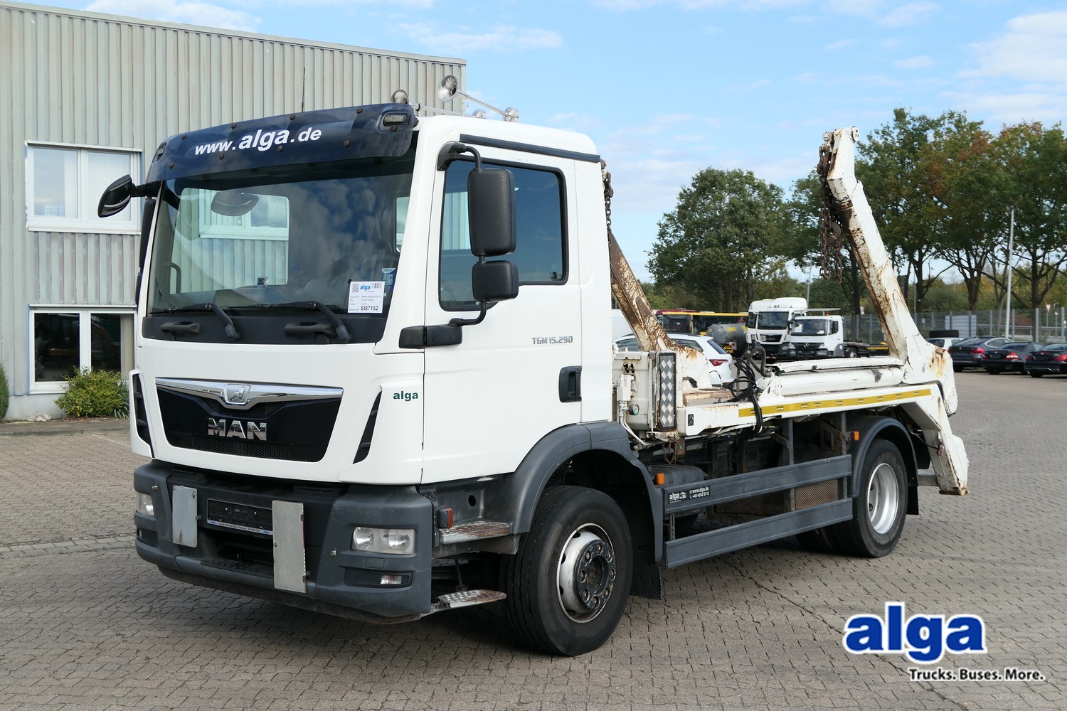 MAN 15.290 TGM BL  multibucket (skip loader)
