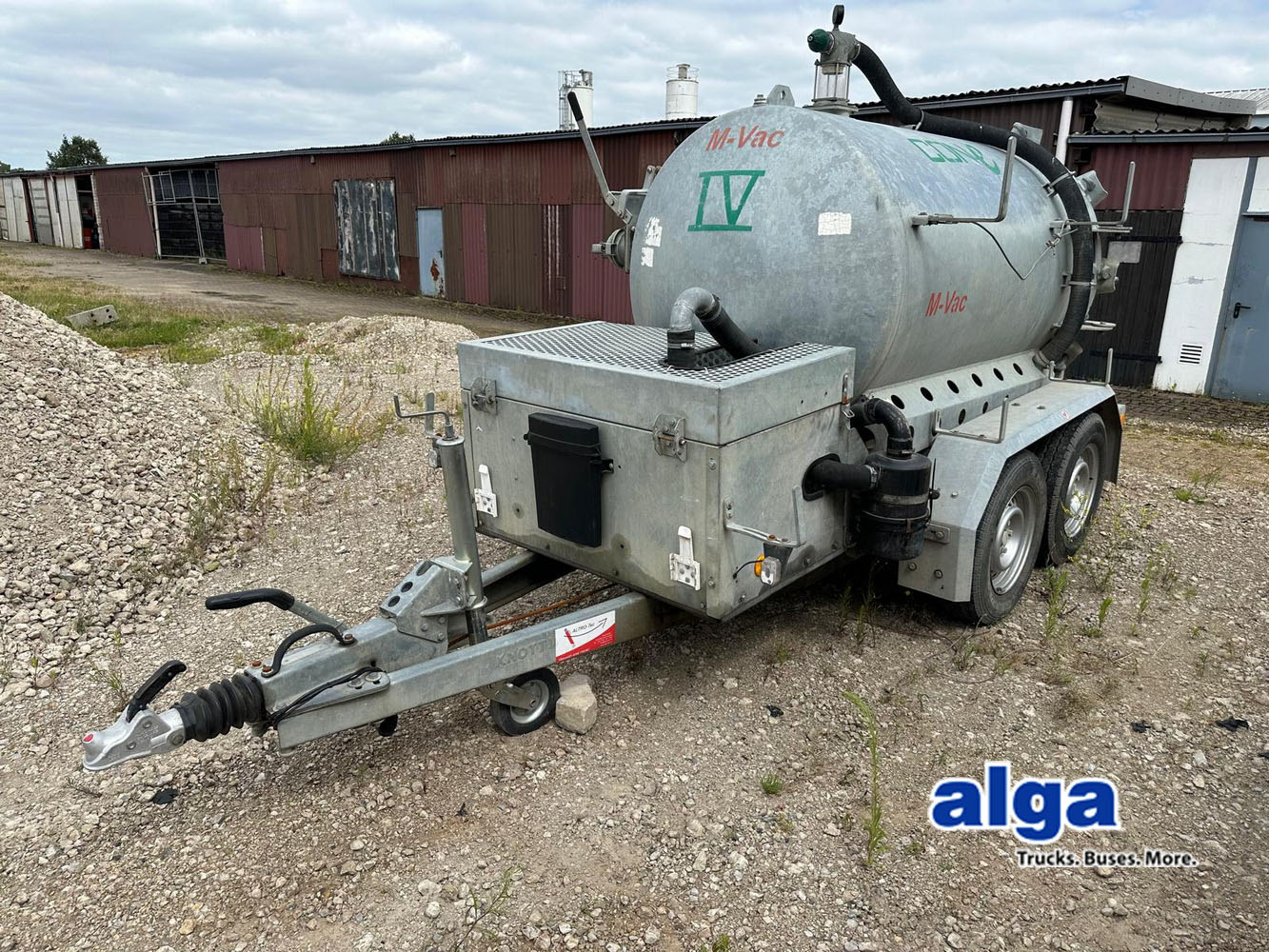 MEELS Altro Tec M-VAC 1800 Sauganhänger 