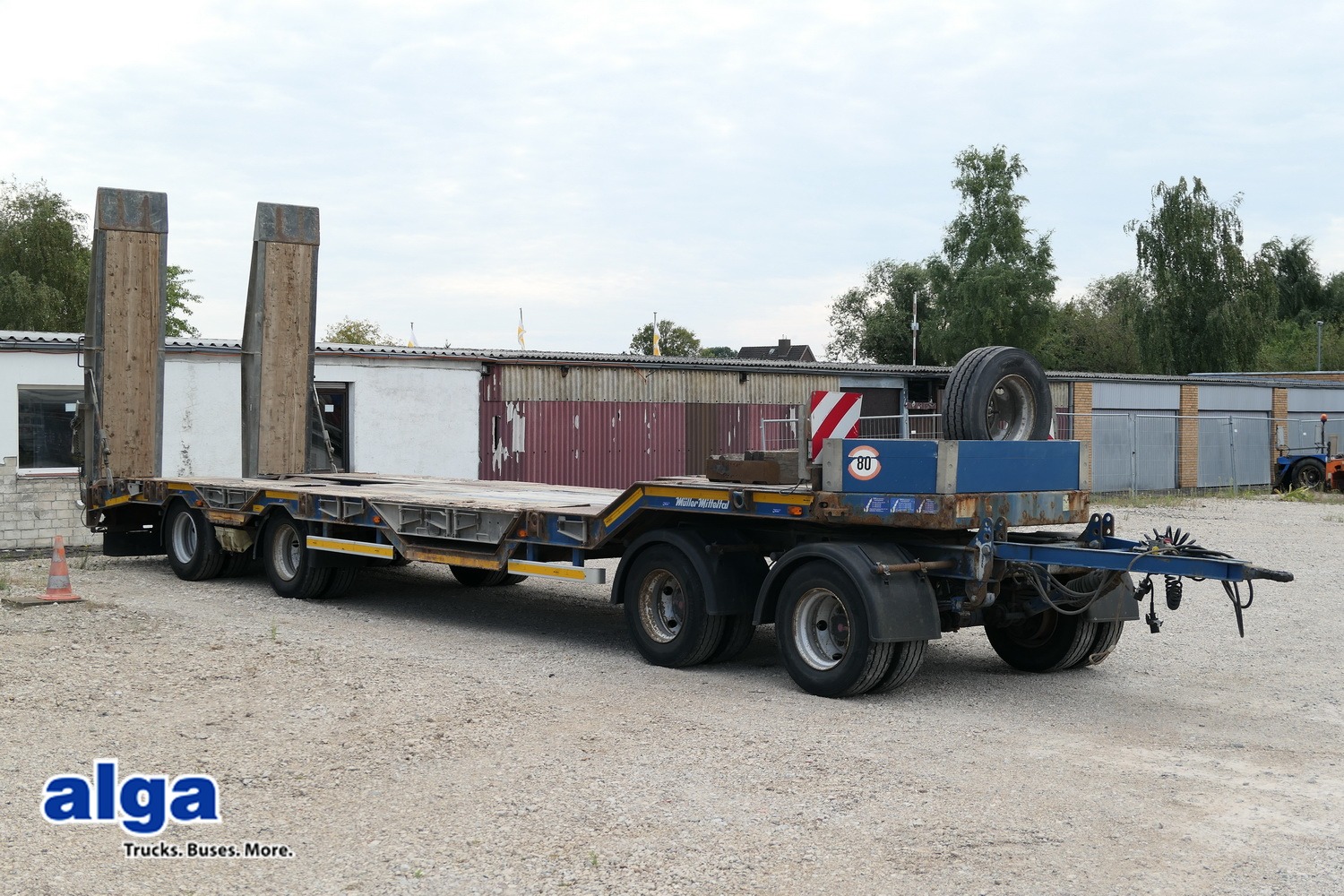 MÜLLER-MITTELTAL T 4 RM 40.0  Tieflader