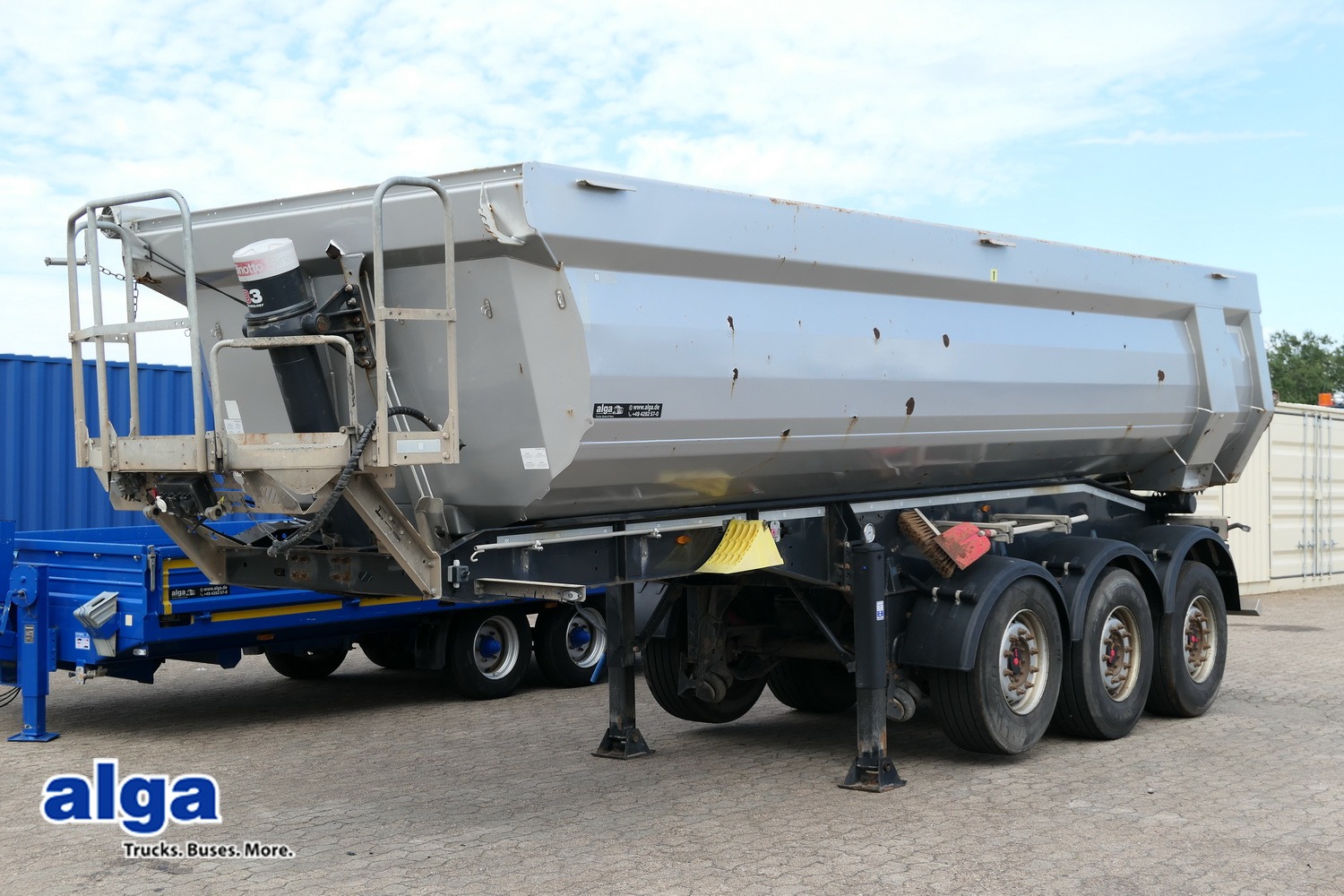 SCHWARZMÜLLER K-SERIE  benne en acier basculant en arriere