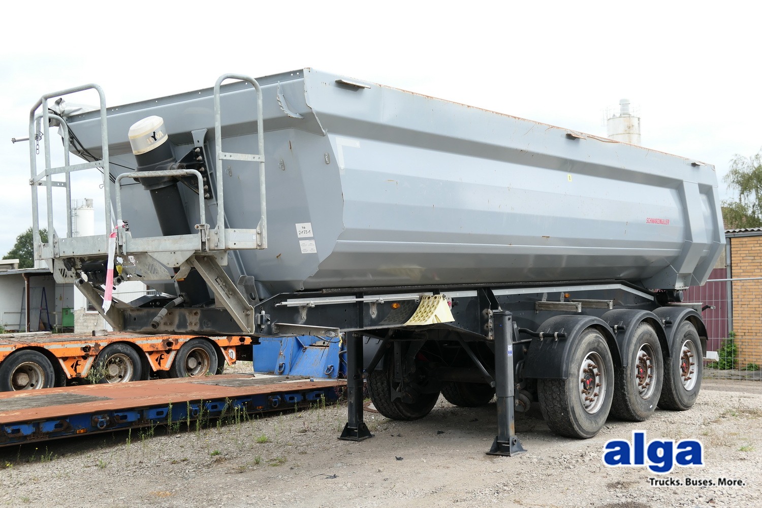 SCHWARZMÜLLER K-Serie  Stahl- Hinterkippmulde