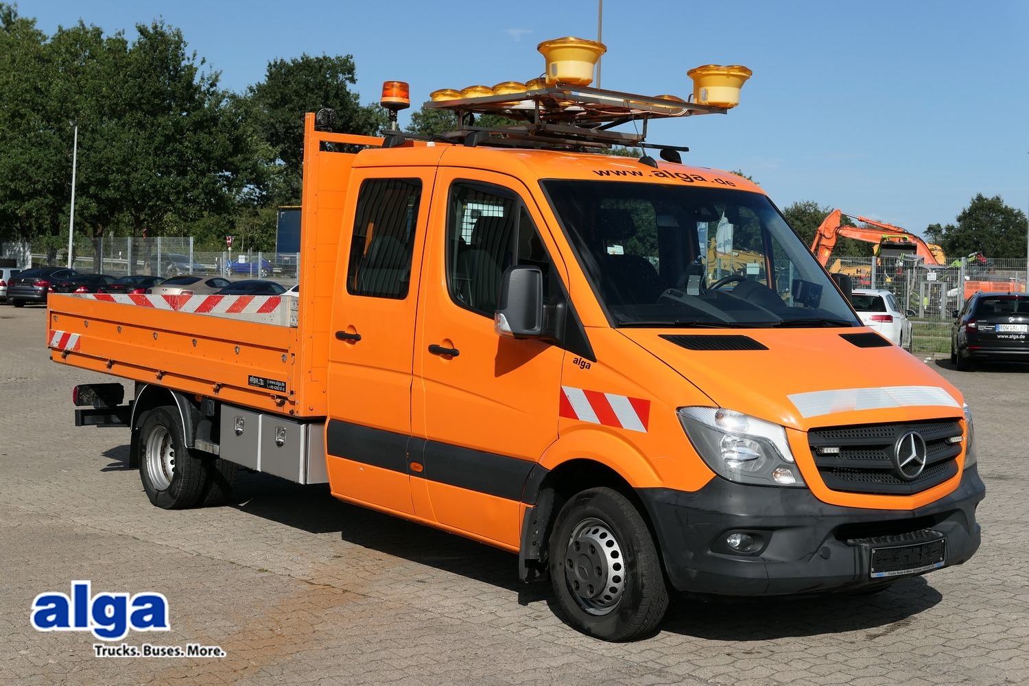 MERCEDES-BENZ 516 CDI FHL Sprinter  double cabin with tipper body