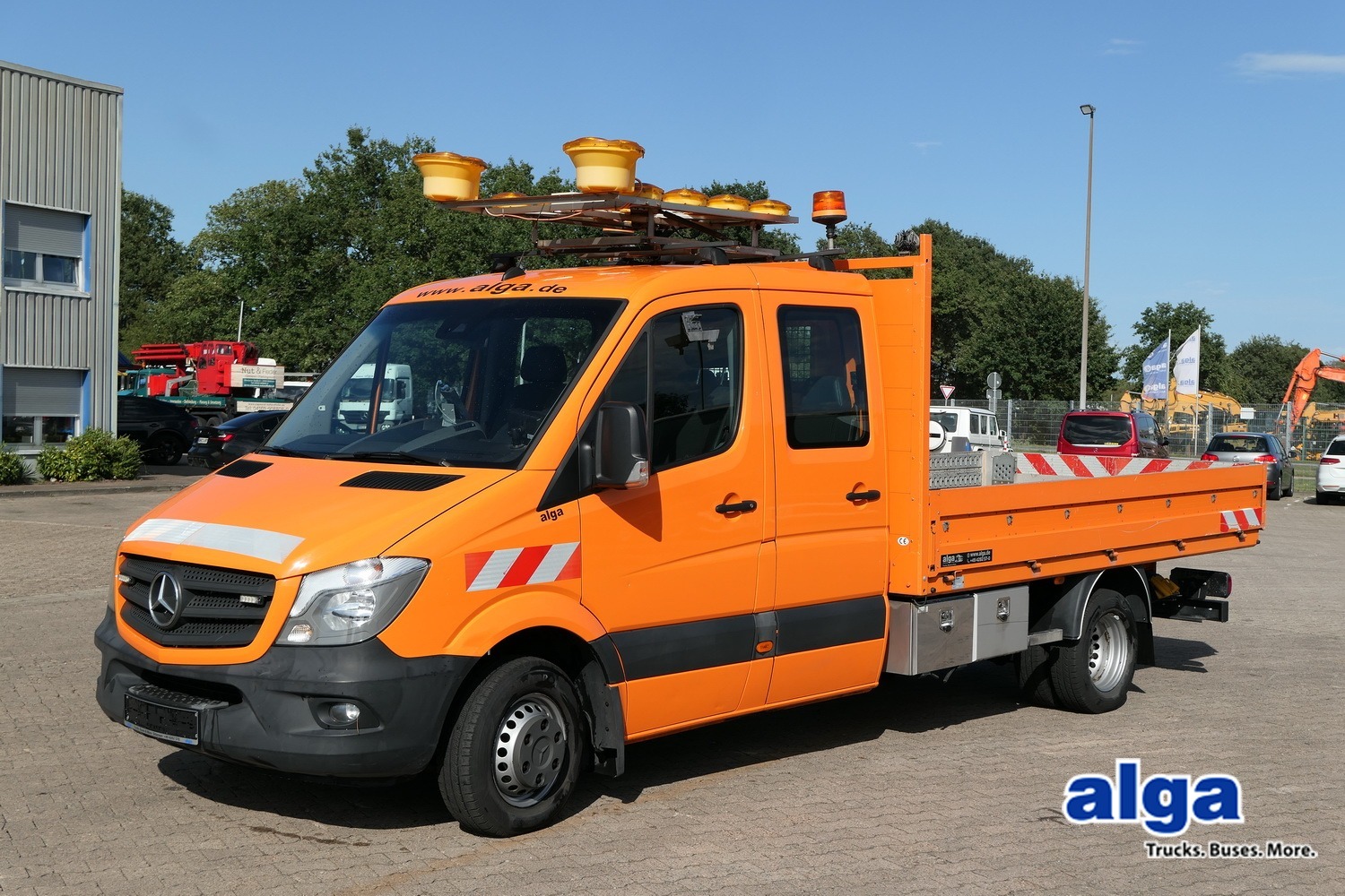 MERCEDES-BENZ 516 CDI FHL Sprinter  double cabin with tipper body