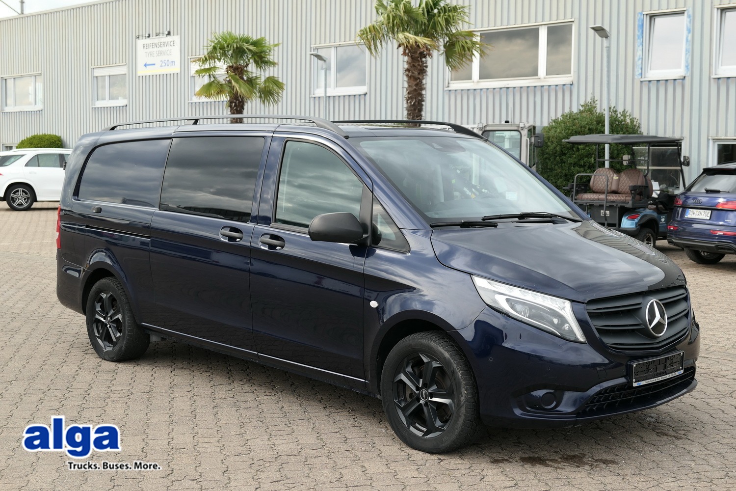 Mercedes Benz 119 CDI Vito Mixto  truck with van body
