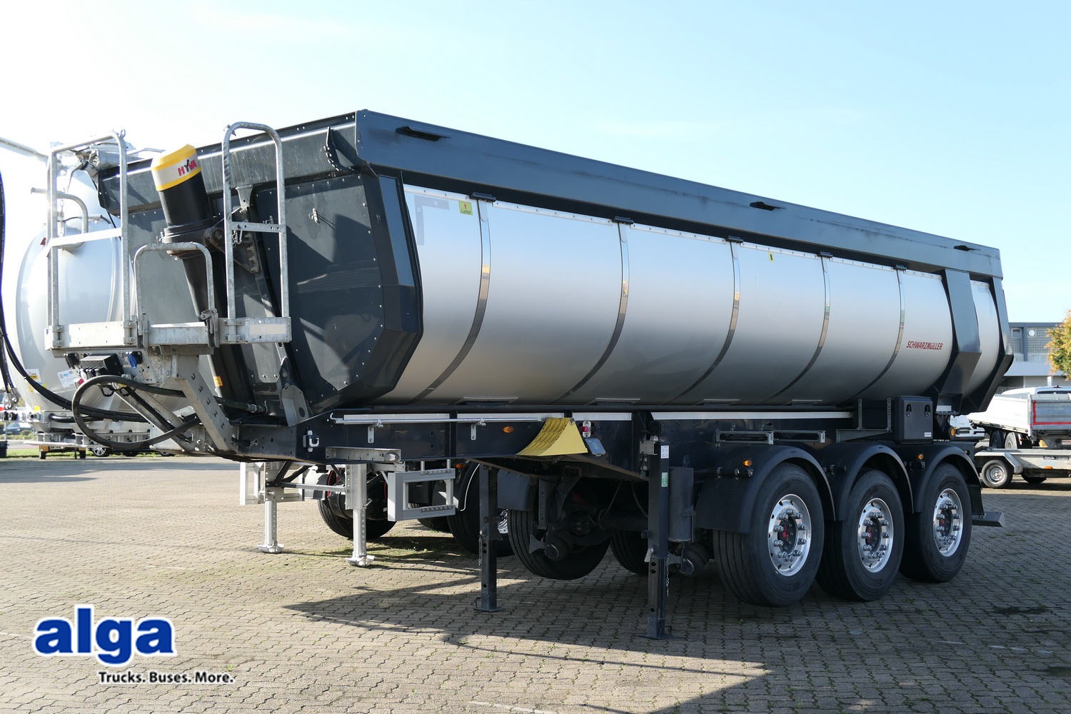 SCHWARZMÜLLER K-SERIE  benne en acier basculant en arriere