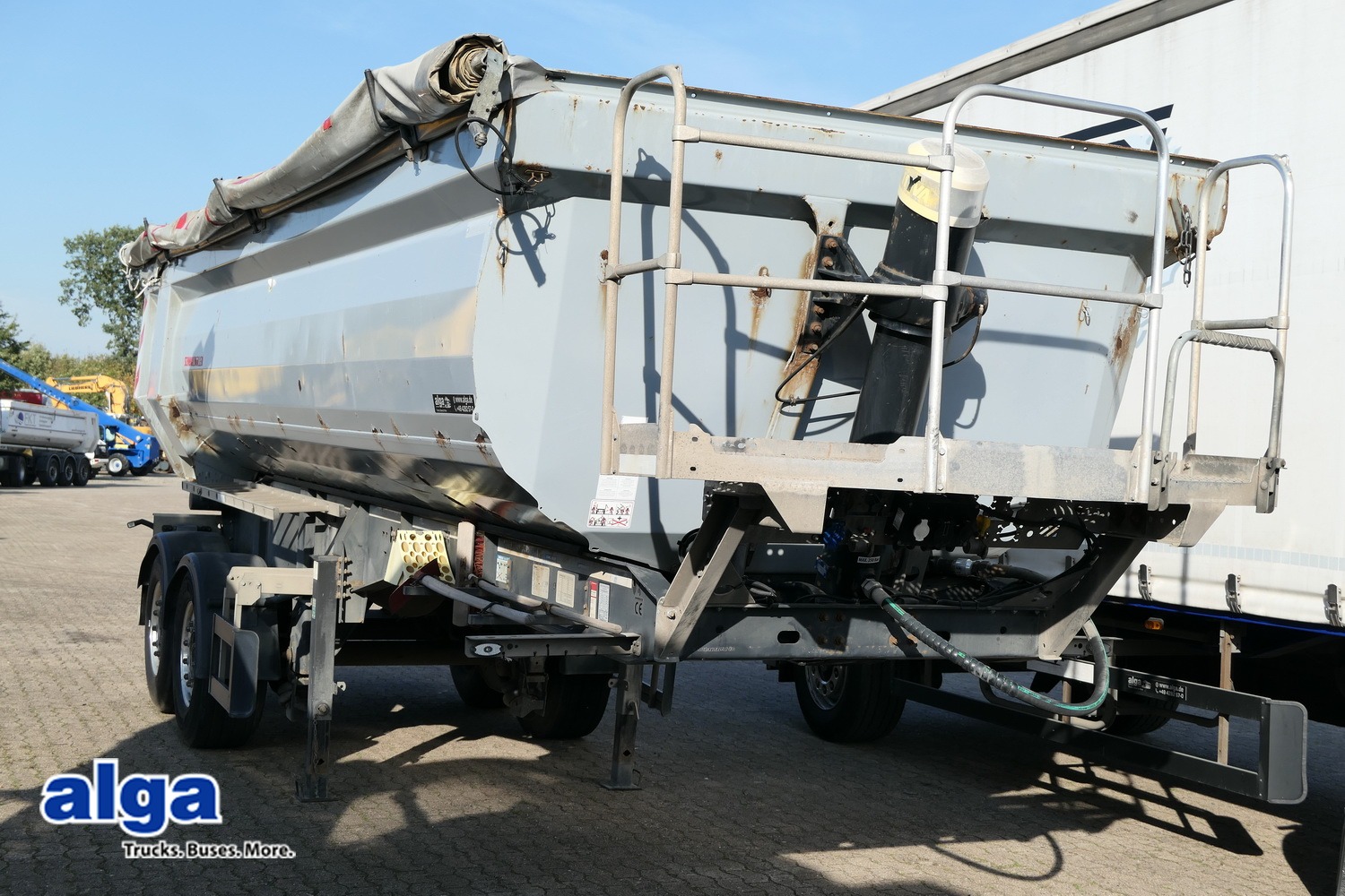 SCHWARZMÜLLER K-SERIE  Stahl- Hinterkippmulde