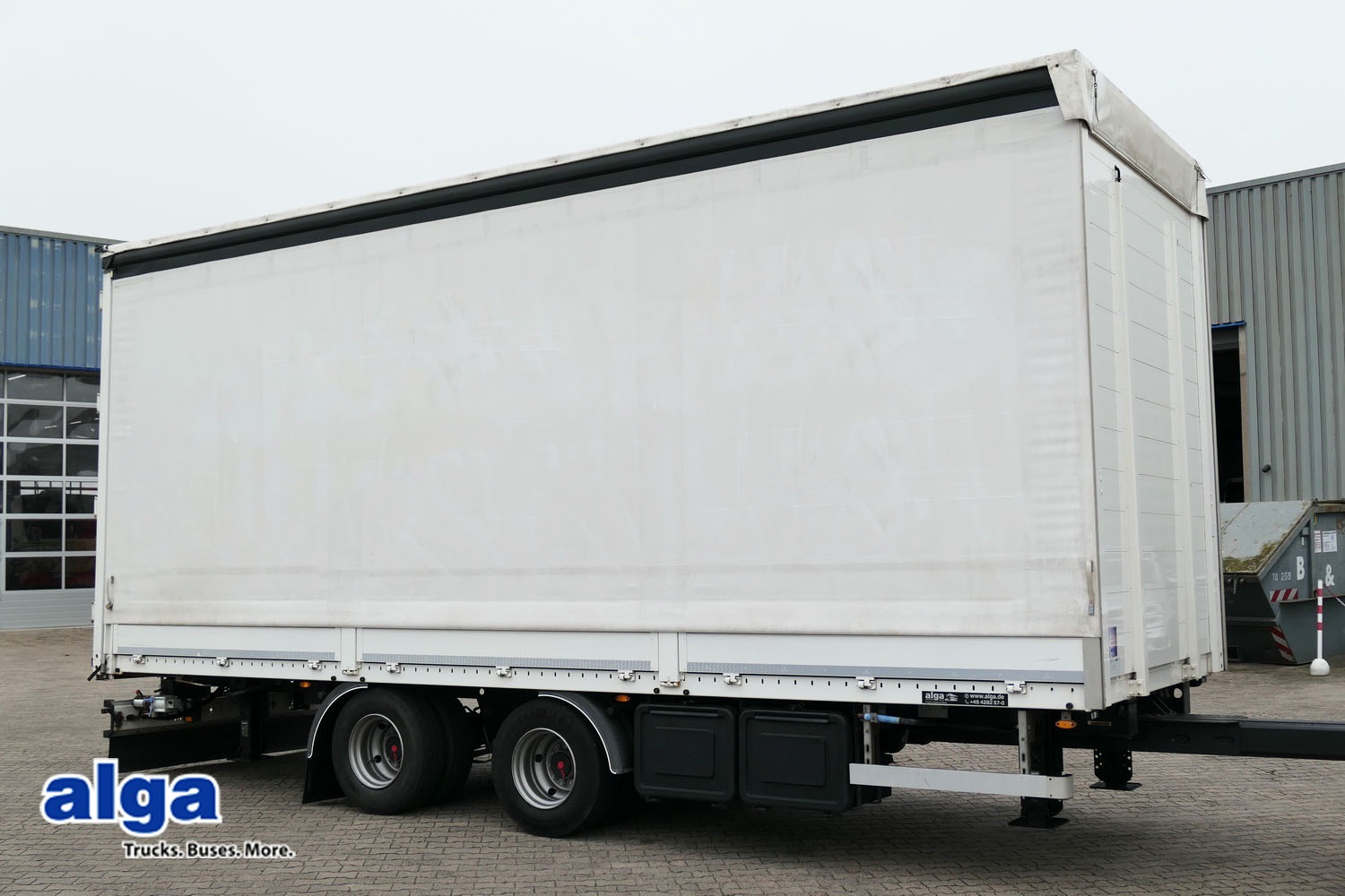ORTEN AG 18T  Pritsche + Plane